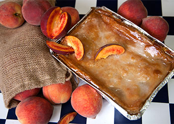 Delicious Porter Peach Fried Pies, the specialty at The Peach Barn and Orchard, Porter, Oklahoma